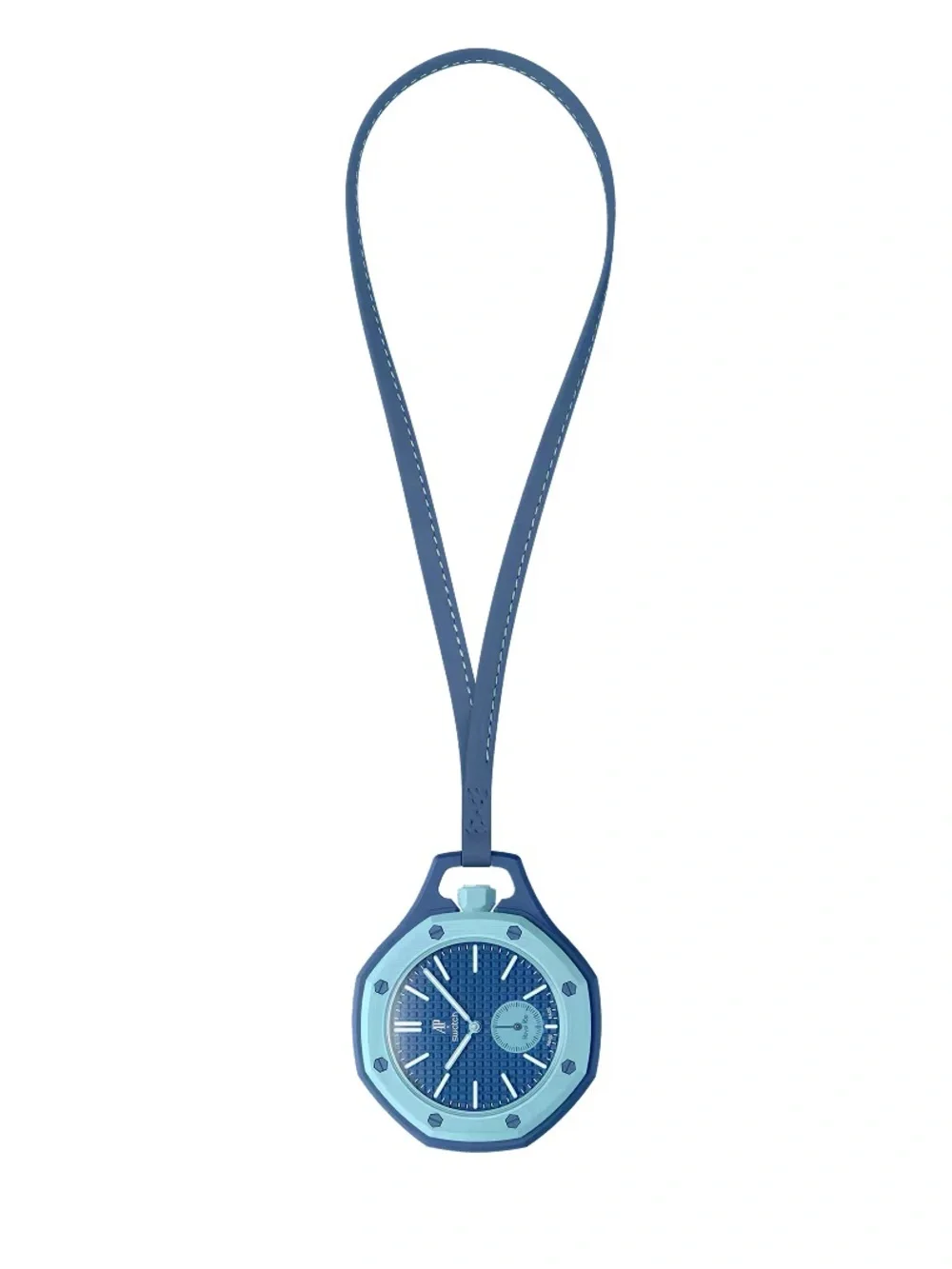 Audemars Piguet x Swatch Royal Pop blue Pendant Watch LAN BA AP
